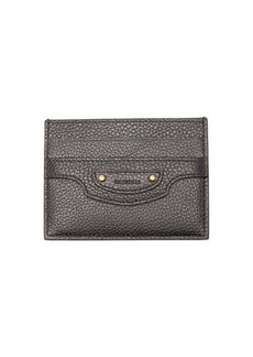 Balenciaga - Neo Classic Grained-leather Cardholder - Womens - Black