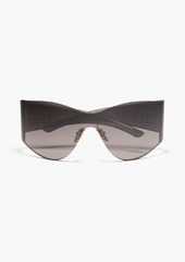 Balenciaga - Rimless square-frame acetate sunglasses - Gray - OneSize