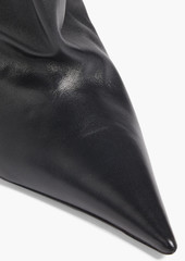 Balenciaga - Scrunch stretch-leather ankle boots - Black - EU 38