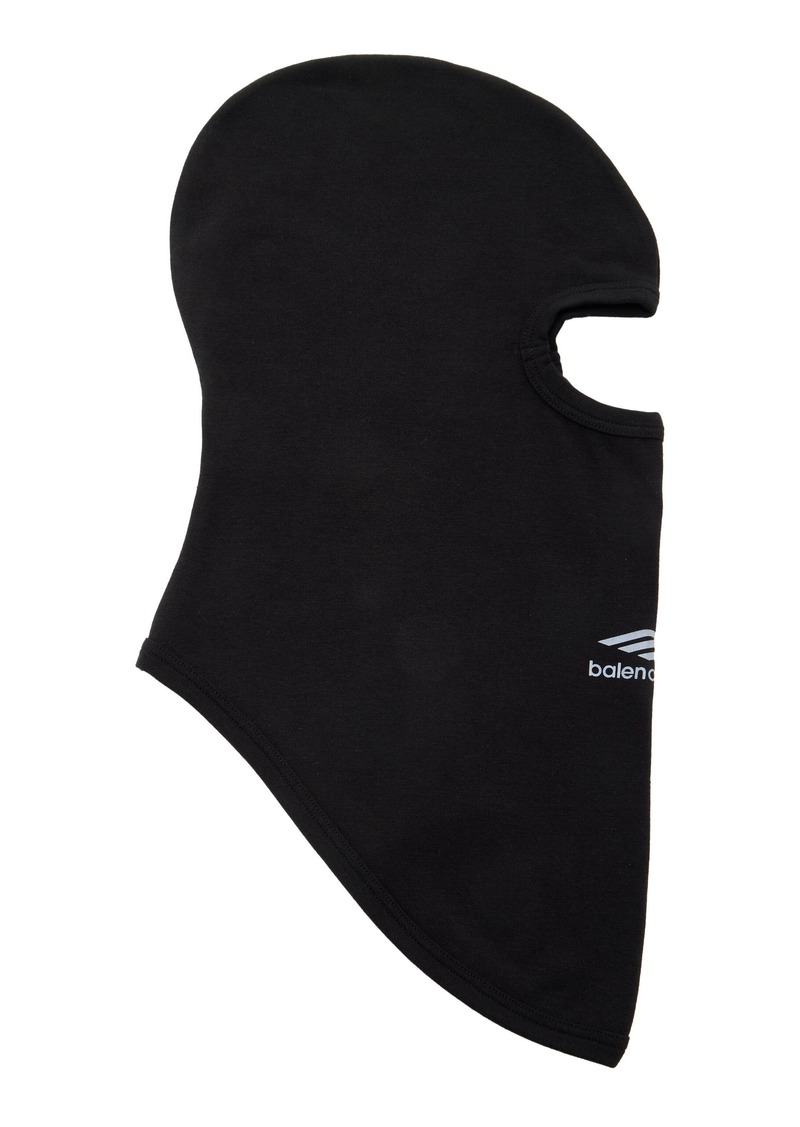 Balenciaga - Stretch-Cotton Jersey Ski Mask - Black - 2 - Moda Operandi