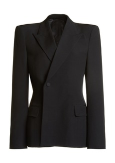 Balenciaga - Tailored Twill Blazer Jacket - Black - FR 36 - Moda Operandi