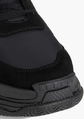 Balenciaga - Triple S faux suede and shell sneakers - Black - EU 40
