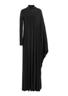 Balenciaga - Women's Jersey Maxi Dress - Black - FR 34 - Moda Operandi