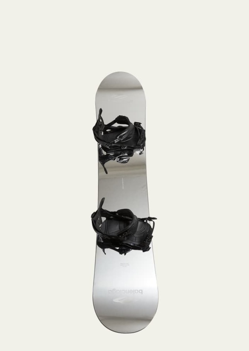 Balenciaga 3B Logo Mirrored Snowboard