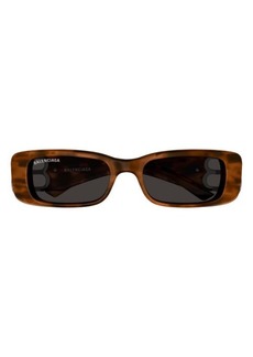 Balenciaga 51mm Rectangular Sunglasses