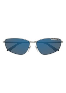 Balenciaga 60mm Oval Sunglasses