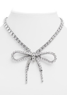 Balenciaga Archive Crystal Ribbon Necklace