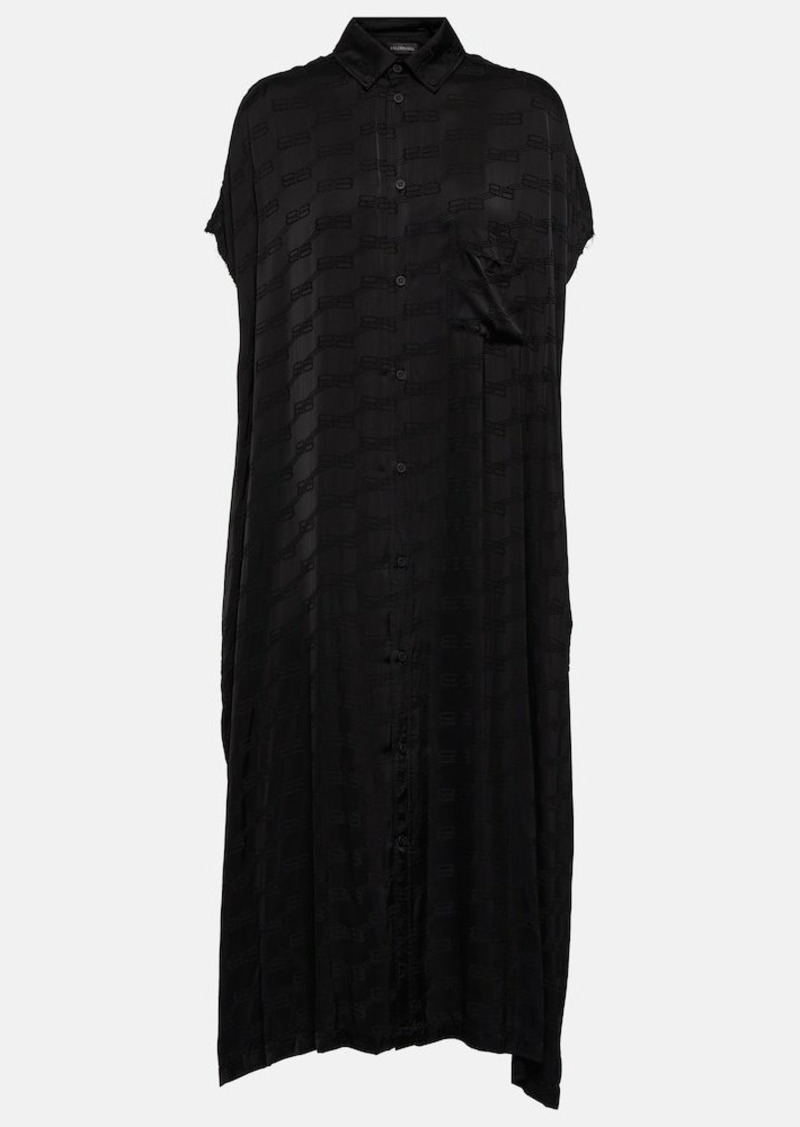 Balenciaga BB midi shirt dress