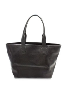 Balenciaga Bb Tote Bag In Black Leather