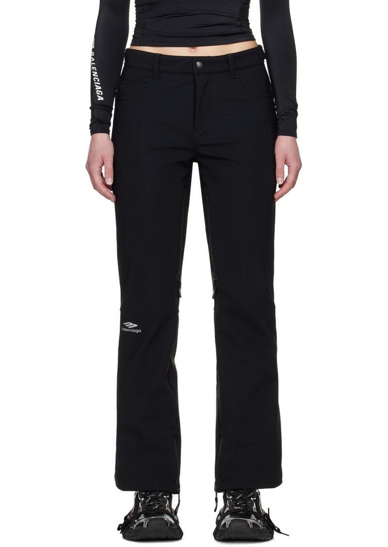 Balenciaga Black 3B Sports Icon Ski Trousers