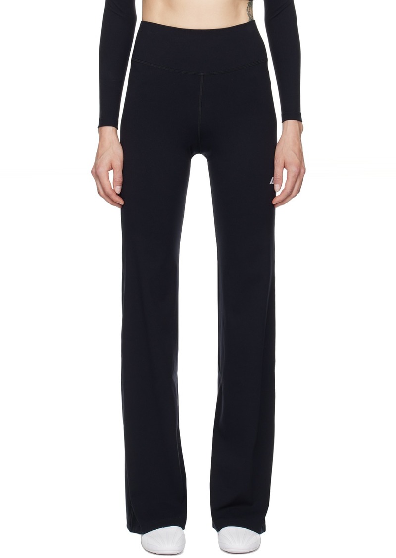 Balenciaga Black Activewear Flared Slim Lounge Pants