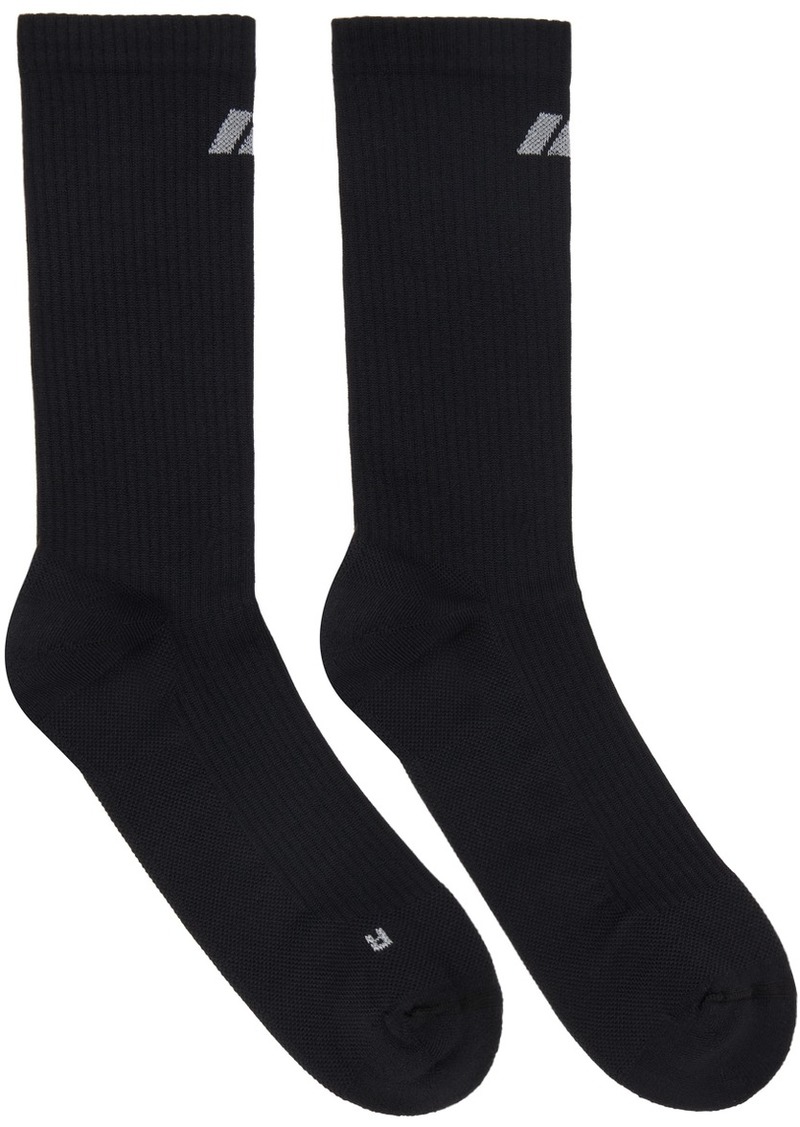 Balenciaga Black Activewear Technical Socks