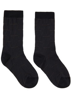 Balenciaga Black BB Tight Socks