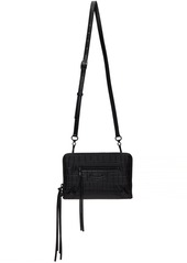 Balenciaga Black Croc Small Neo Classic Bag