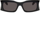 Balenciaga Black Everyday Rectangular Sunglasses