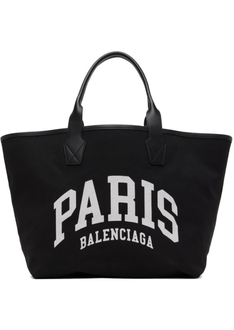 Balenciaga Black Large 'Paris' Tote