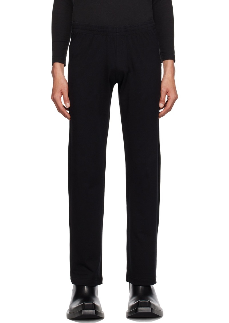 Balenciaga Black Low-Waist Sweatpants