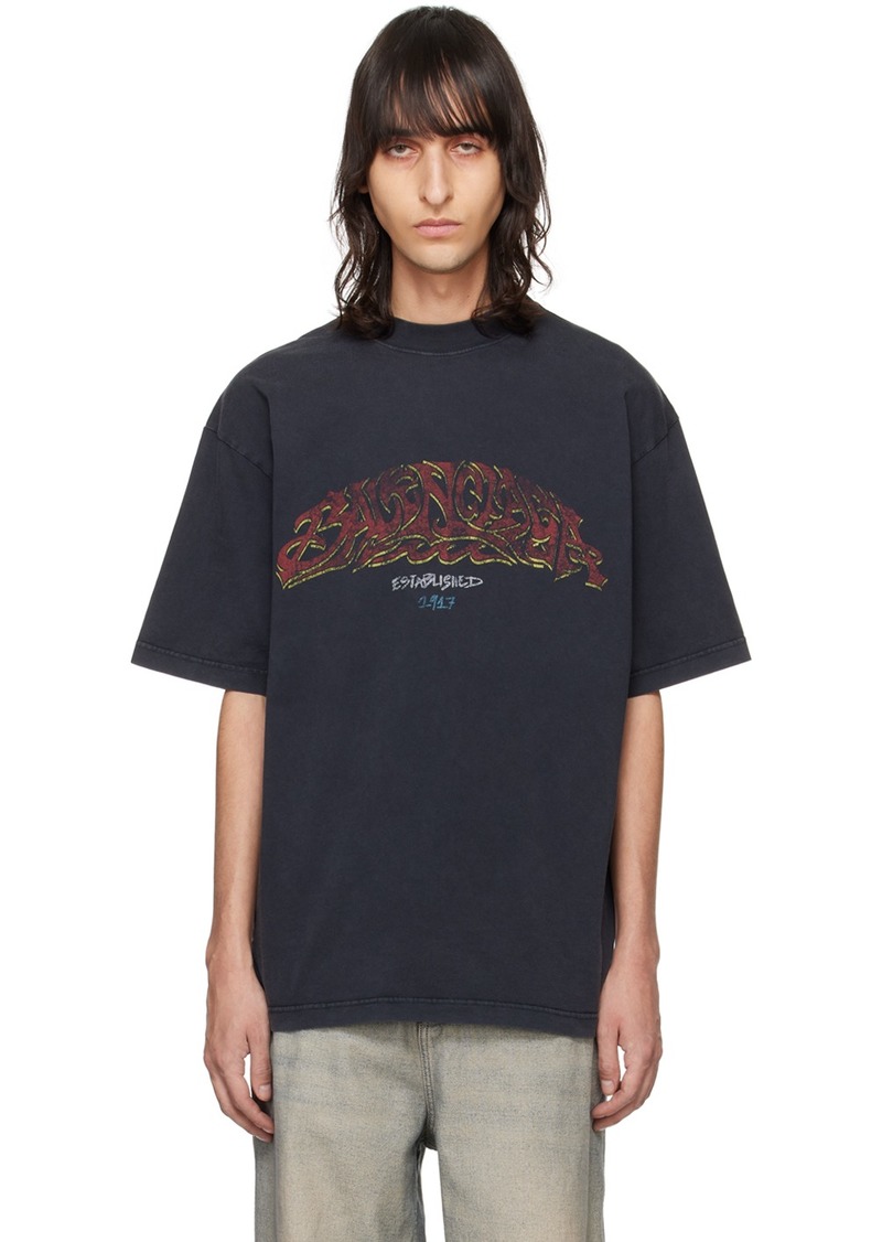 Balenciaga Black Offshore T-Shirt