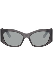 Balenciaga Black Square Sunglasses