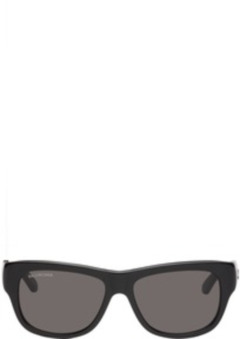 Balenciaga Black Square Sunglasses