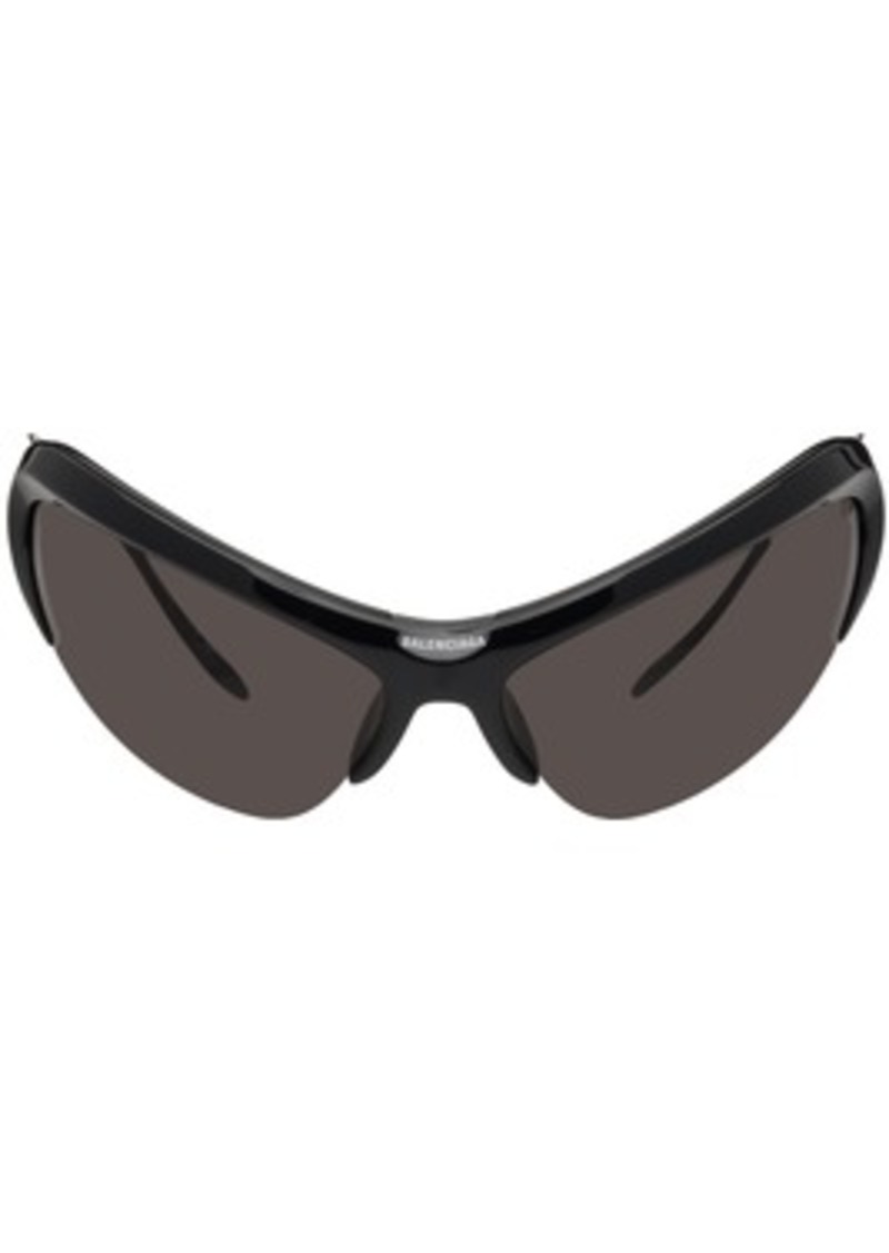 Balenciaga Black Wire Cat Sunglasses