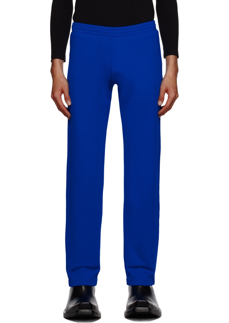 Balenciaga Blue Low-Waist Sweatpants