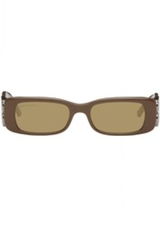 Balenciaga Brown Dynasty Sunglasses