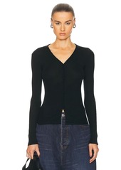 Balenciaga Cashmere Fitted Cardigan