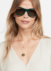 Balenciaga Classic Logo Square Sunglasses
