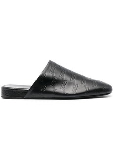 BALENCIAGA Cosy BB leather slippers