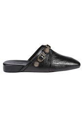 BALENCIAGA Cosy Cagole leather slippers