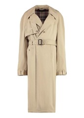 BALENCIAGA COTTON TRENCH COAT