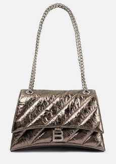 Balenciaga Crush leather shoulder bag