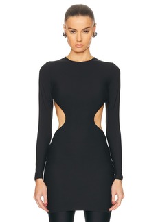 Balenciaga Cut Out Mini Dress