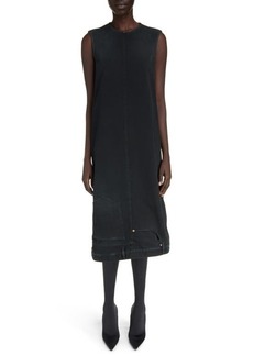 Balenciaga Deconstructed Sleeveless Denim Dress