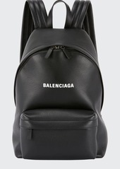 Balenciaga Everyday Large Baltimore Leather Backpack
