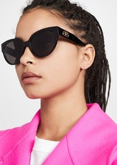 Balenciaga Flat Glam Shape Sunglasses