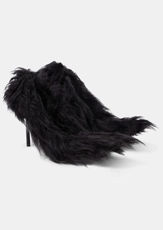 Balenciaga Flex Fur 110 faux fur pumps