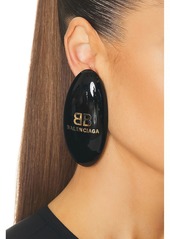 Balenciaga Hairclip Earrings