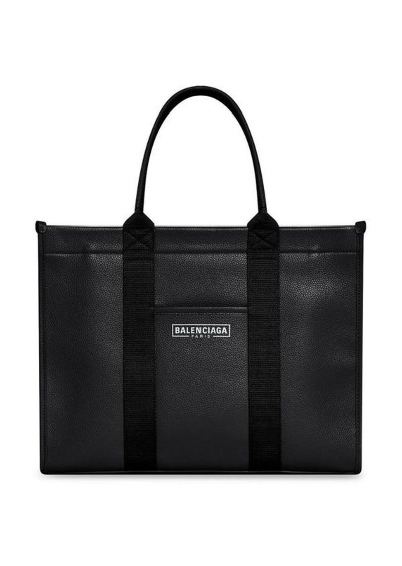 BALENCIAGA Hardware leather tote bag