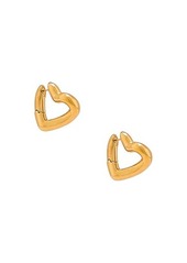 Balenciaga Heart Loop Earrings