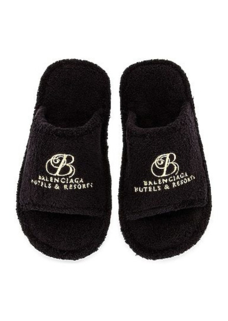 balenciaga resort slippers