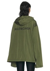 Balenciaga Hooded Rain Jacket