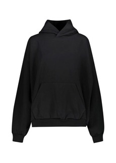 BALENCIAGA HOODIE WITH PRINT ON THE BACK CLOTHING