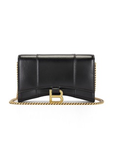 Balenciaga Hourglass Wallet On Chain Bag