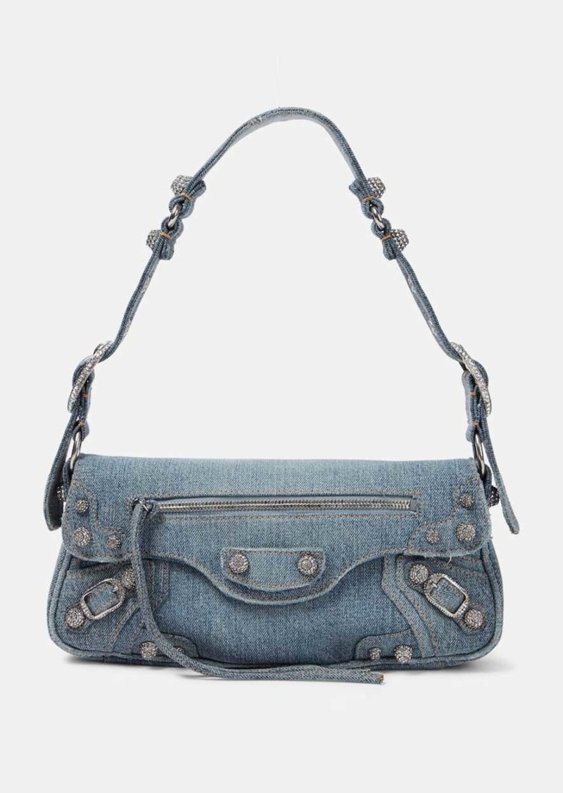 Balenciaga Le Cagole denim shoulder bag