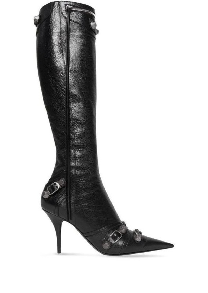 BALENCIAGA Le Cagole leather boots