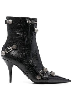 BALENCIAGA Le Cagole leather boots