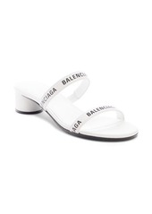 Balenciaga Logo Slide Sandal