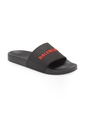 Balenciaga Logo Slide Sandal